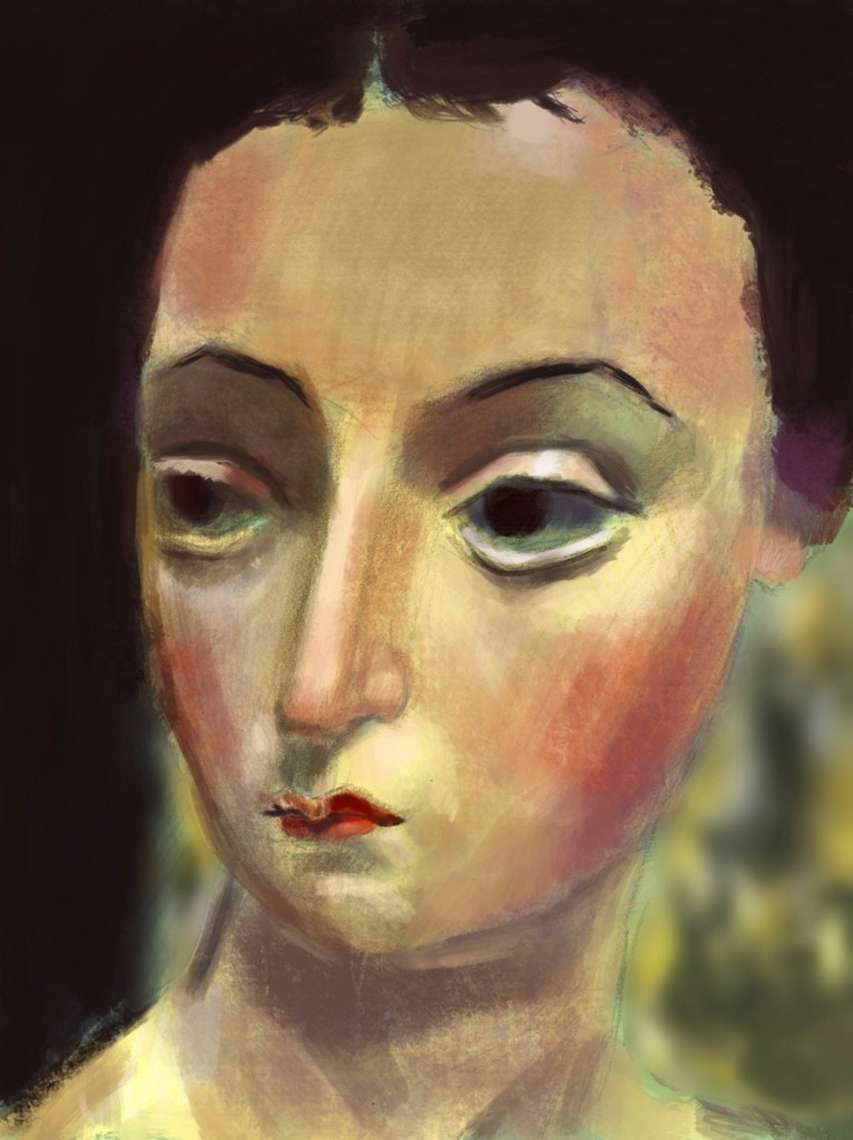 portrait of a young woman